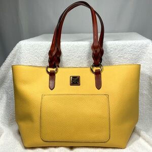 Dooney & Bourke Yellow Tammy Tote